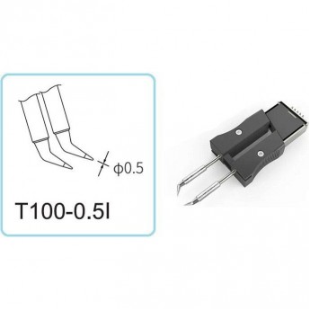 Наконечники изогнутые конические ATTEN T100 0.5 мм 15A000135