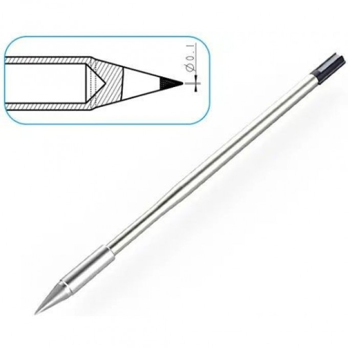 Жало коническое ATTEN T130 0.1 мм 15A000165
