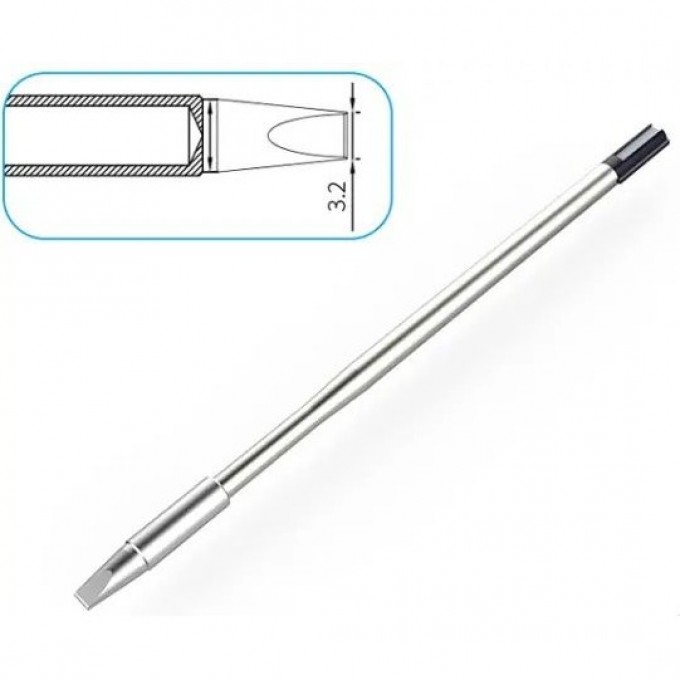 Жало клиновидное прямое ATTEN T130 3.2 мм 15A000186