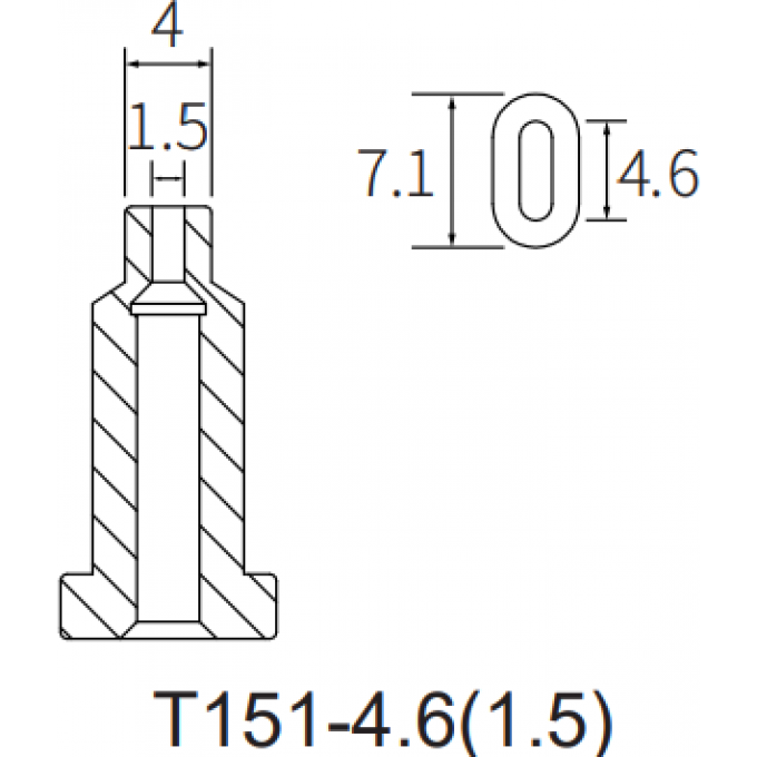 Паяльная демонтажная насадка ATTEN T151 для паяльника GT-X150P 15A000220