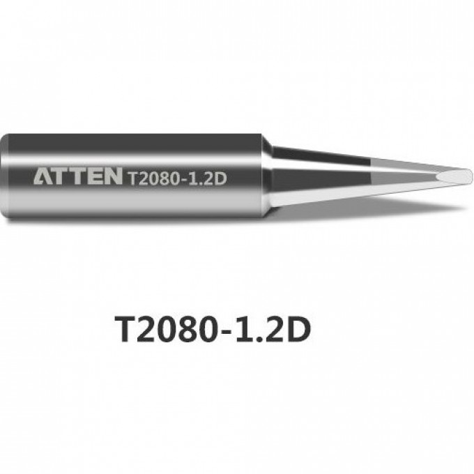 Жало клиновидное прямое ATTEN T2080 1.2x0.6 мм 15A000234