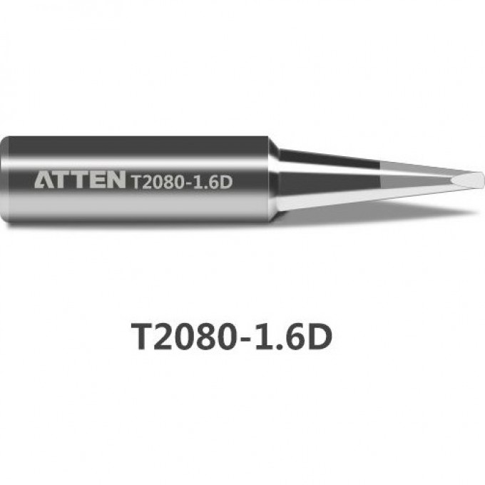 Жало клиновидное прямое ATTEN T.6D для паяльников 15A000235