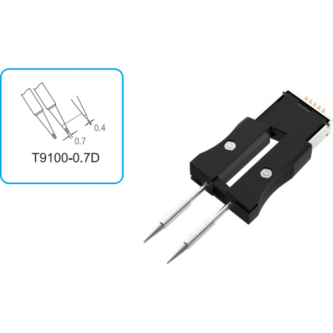 Наконечники клиновидные прямые ATTEN T9100 0.7x0.4 мм 15A000378