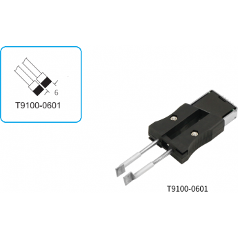 Наконечник для термопинцета ATTEN T9100 прямое лезвие 6 мм 15A000381