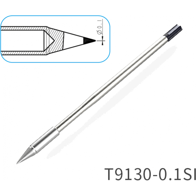 Жало ATTEN T9130 коническая игла 0.1 мм 15A000389
