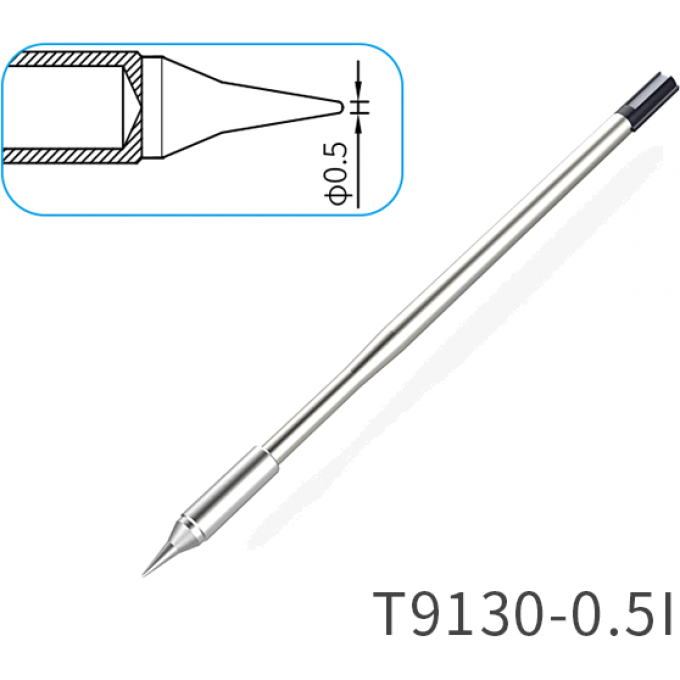 Жало коническое ATTEN T9130 0.5 мм 15A000393