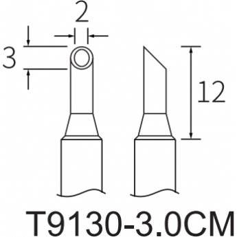 Жало коническое микроволна ATTEN T9130 15A000404 Жало коническое микроволна ATTEN T9130 15A000404