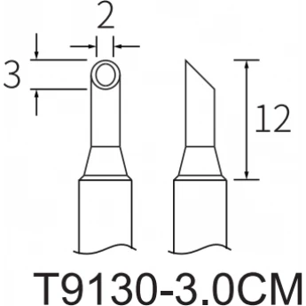 Жало коническое микроволна ATTEN T9130 15A000404