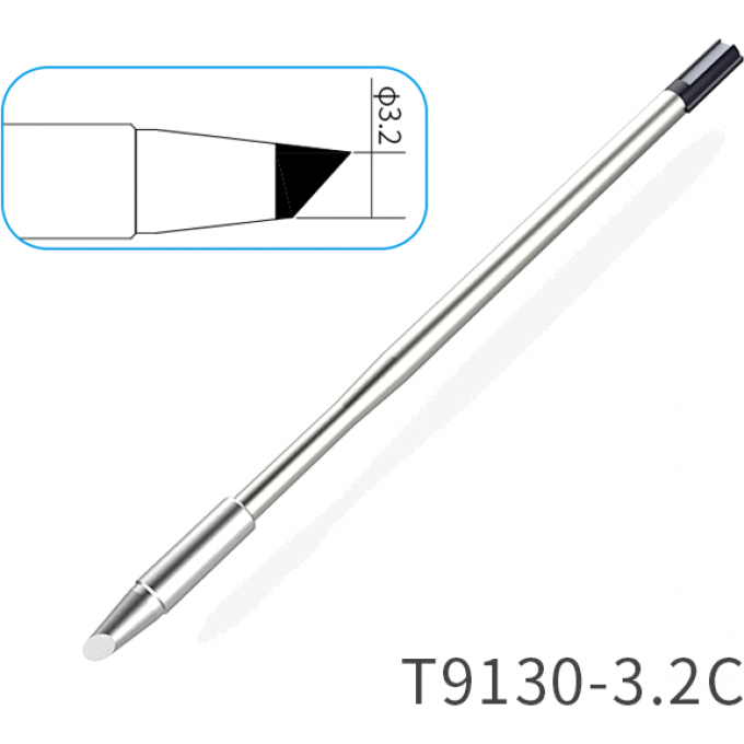 Жало коническое со скосом ATTEN T9130 3.2 мм 15A000405