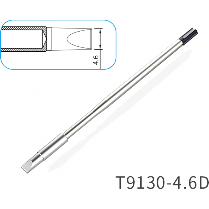 Жало клиновидное прямое ATTEN T9130 4.6x1.6 мм 15A000408