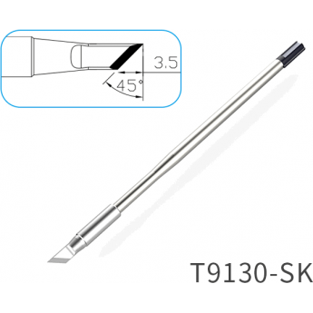 Жало ATTEN T9130-SK косой нож 2.3x2x1.2 мм для паяльников 15A000412