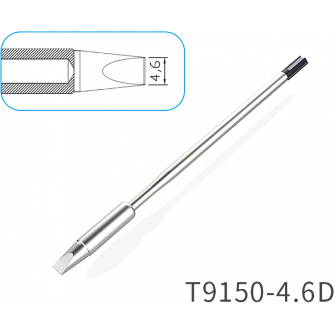 Жало клиновидное прямое ATTEN T9150 4.6x1.6 мм 15A000418
