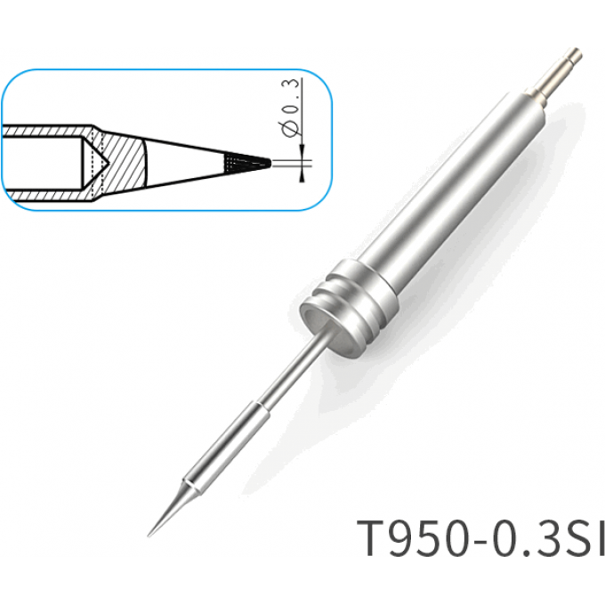 Жало коническое игла ATTEN T950 диаметр 0.3 мм 15A000428