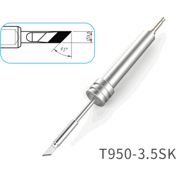 Жало ATTEN T950 косой нож 3.5x1.2 мм 15A000435