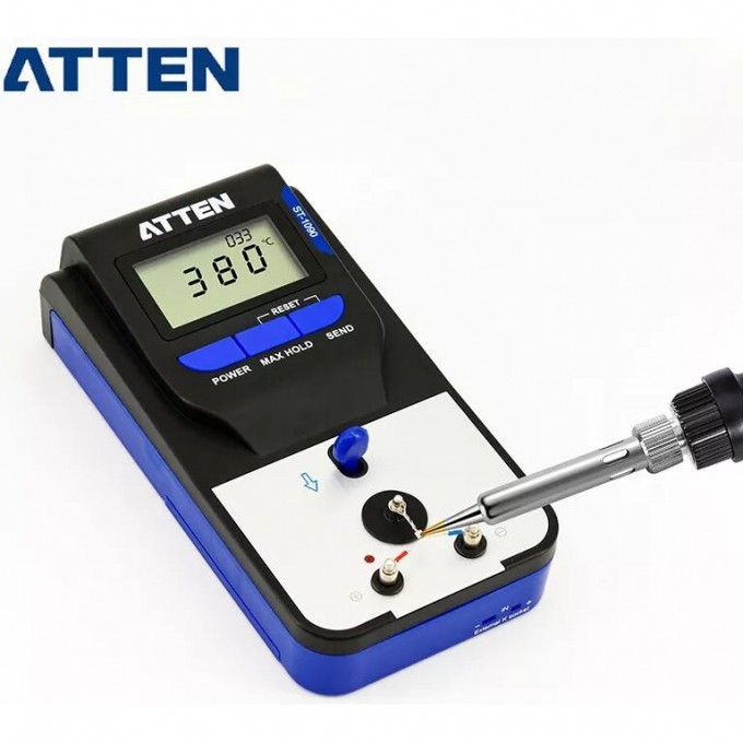 Измеритель температуры жала паяльника ATTEN цифровой от 0 до 800 °C ST-1090